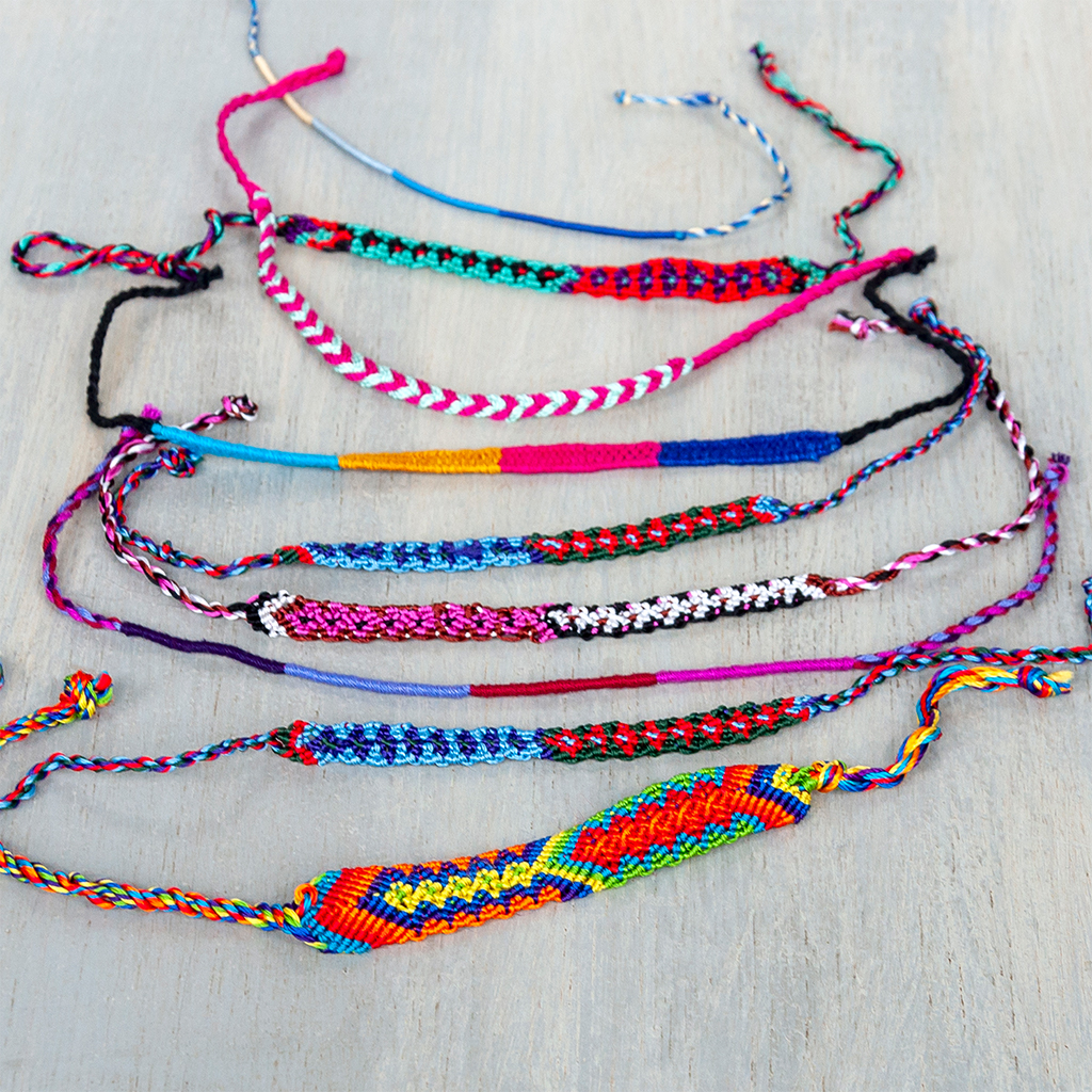 handmade mayan bracelets - assorted