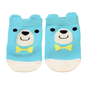 pair of baby socks - blue bear pair of baby socks - blue bear