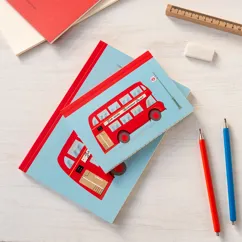 a6 notebook - tfl routemaster bus