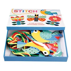 cardboard learn to stitch activity cardboard learn to stitch activity
