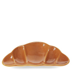 ceramic trinket dish - croissant