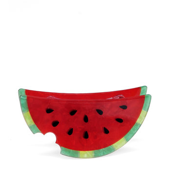 hair claw clip - watermelon