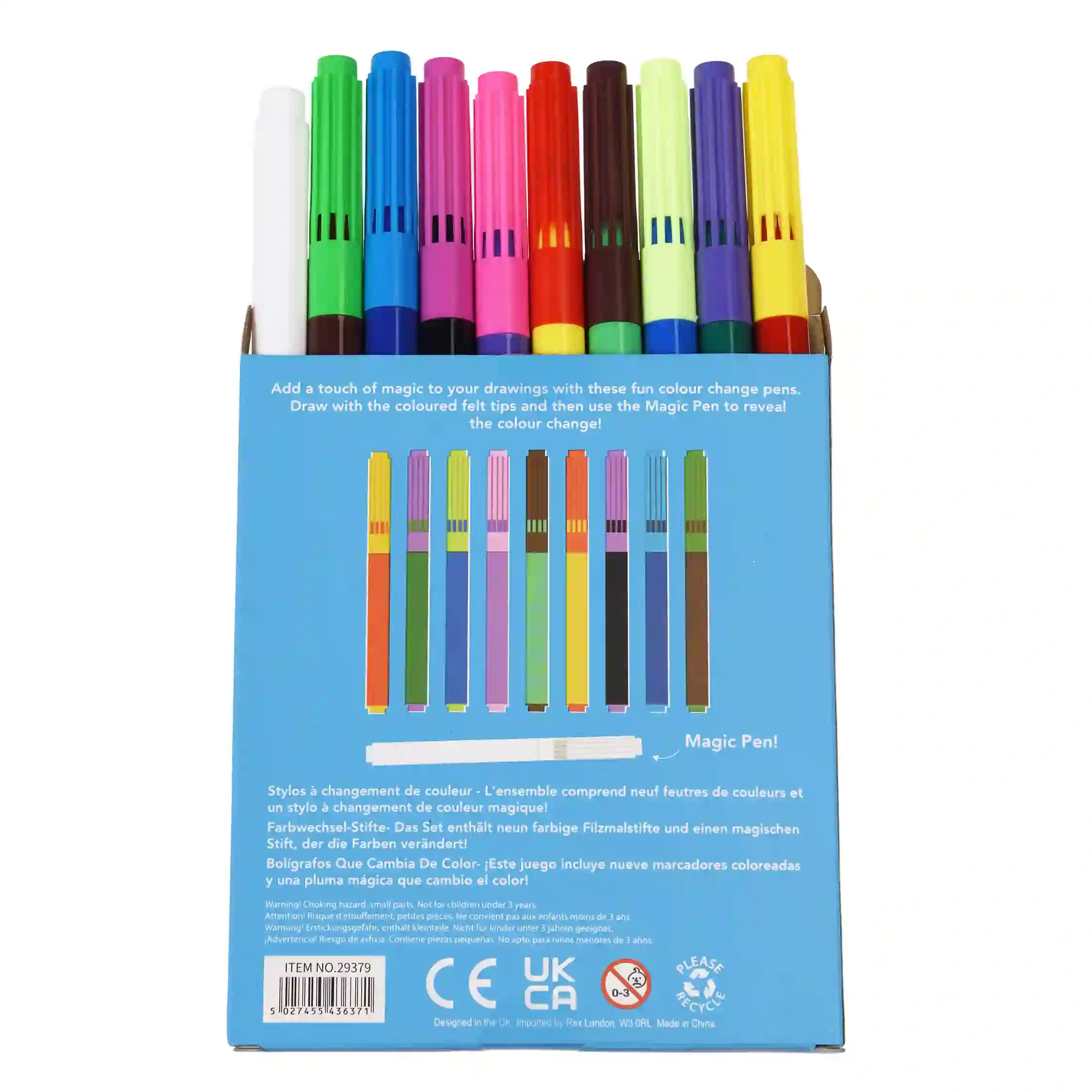 stylos à changement de couleur magiques