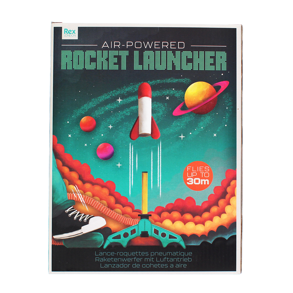 air-powered rocket set