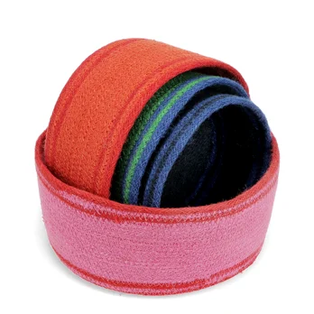 paniers de rangement en jute tressé (lot de 4) - multicolore paniers de rangement en jute tressé (lot de 4) - multicolore