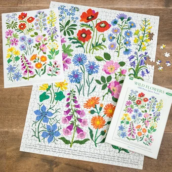 jigsaw puzzle (1000 pieces) - wild flowers jigsaw puzzle (1000 pieces) - wild flowers