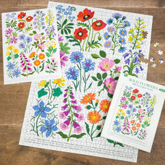 jigsaw puzzle (1000 pieces) - wild flowers