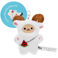 fluffy keyring bag charm - yeti
