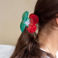 hair claw clip - cherries