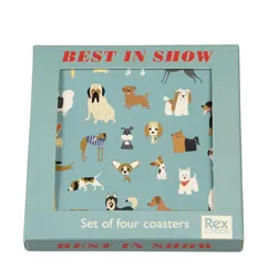 glasuntersetzer best in show (4-er set) glasuntersetzer best in show (4-er set)