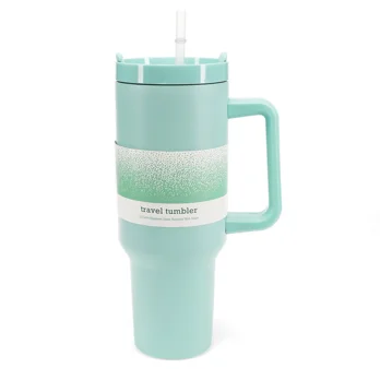 travel tumbler with handle (1.2ltr) - eggshell blue travel tumbler with handle (1.2ltr) - eggshell blue