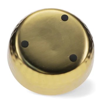 3-wick scented candle bowl - gold tone hammered metal 3-wick scented candle bowl - gold tone hammered metal