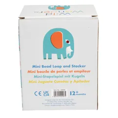 mini bead loop and stacker toy - wild wonders mini bead loop and stacker toy - wild wonders
