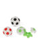 mini football erasers (set of 3)