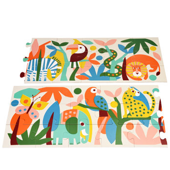 long puzzle (1 metre) - wild wonders