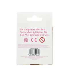 mini-highlighter (6-er set) - bär mini-highlighter (6-er set) - bär
