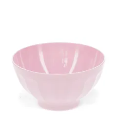 melamine bowl - pink melamine bowl - pink