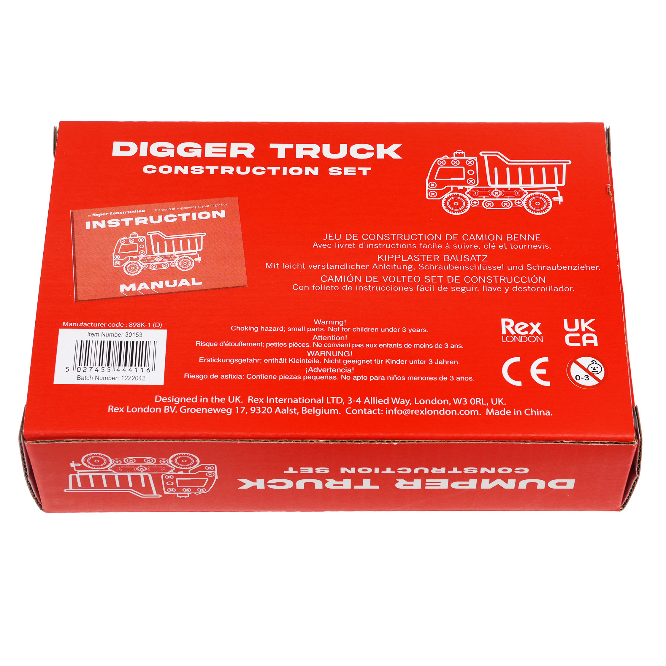 construction kit - dumper truck