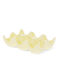 ceramic egg holder - yellow