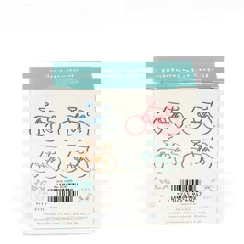 paper clips (box of 20) - cyclist