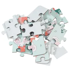 mini jigsaw puzzle - mimi and milo