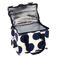 insulated lunch bag - navy on white spotlight