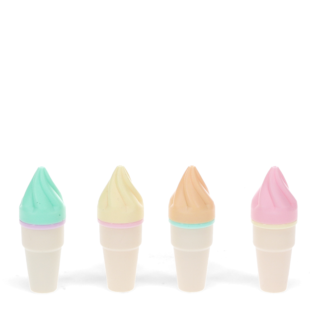 mini-highlighter (4-er set) - eiscreme