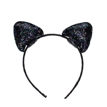 children's dress-up headband - black cat