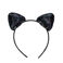 children's dress-up headband - black cat