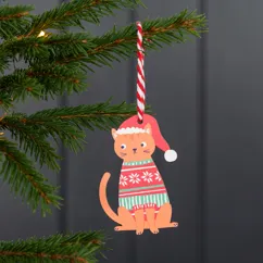 weihnachtsdekoration ginger cat weihnachtsdekoration ginger cat