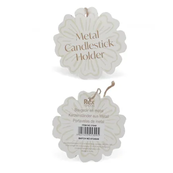 enamel cupped flower candle holder - dark green enamel cupped flower candle holder - dark green