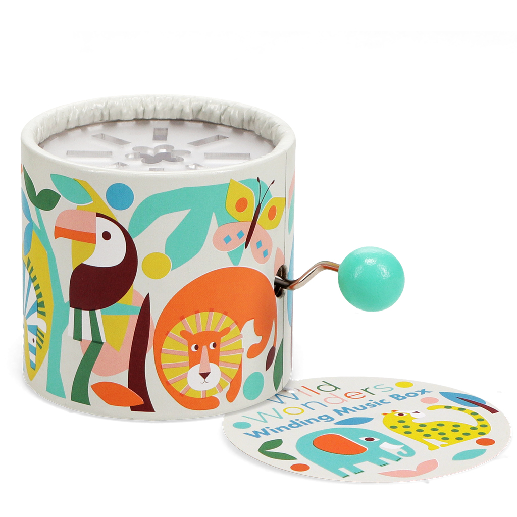 aufziehbare spieluhr - wild wonders