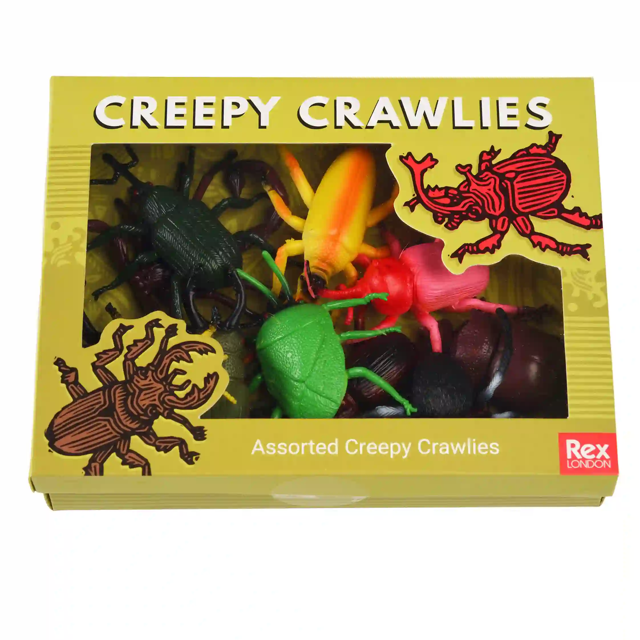 assorted creepy crawlies (box of 10)