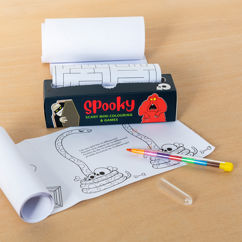mini-set zum ausmalen und spielen - spooky