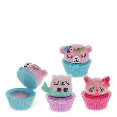 mini berry scented lip gloss (assorted) - animal friends