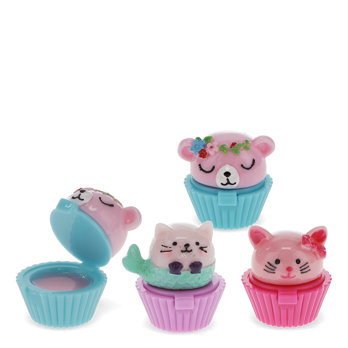 mini berry scented lip gloss (assorted) - animal friends