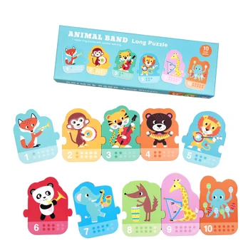 long puzzle (1 metre) - animal band long puzzle (1 metre) - animal band