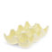 ceramic egg holder - yellow