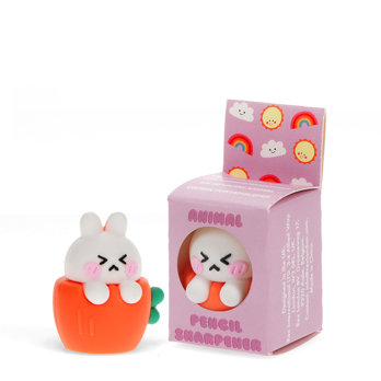 adorable animal pencil sharpener - white rabbit