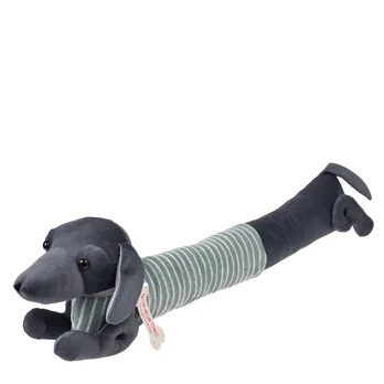 sausage dog draught excluder - green sausage dog draught excluder - green