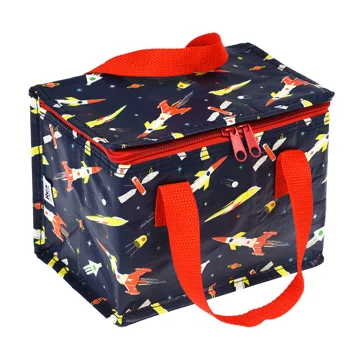 insulated lunch bag - space age rocket insulated lunch bag - space age rocket