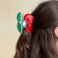 hair claw clip - cherries