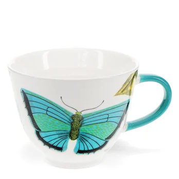 mug en porcelaine 550ml - papillon mug en porcelaine 550ml - papillon