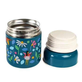 stainless steel food flask - fairies in the garden stainless steel food flask - fairies in the garden