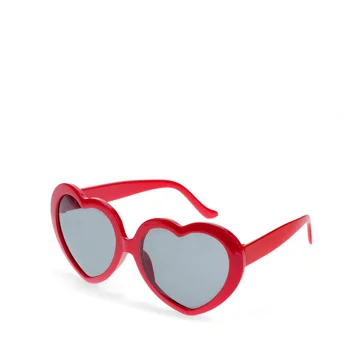 funglasses - lunettes de soleil cœur rouge funglasses - lunettes de soleil cœur rouge