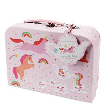 service à thé en céramique - unicorn