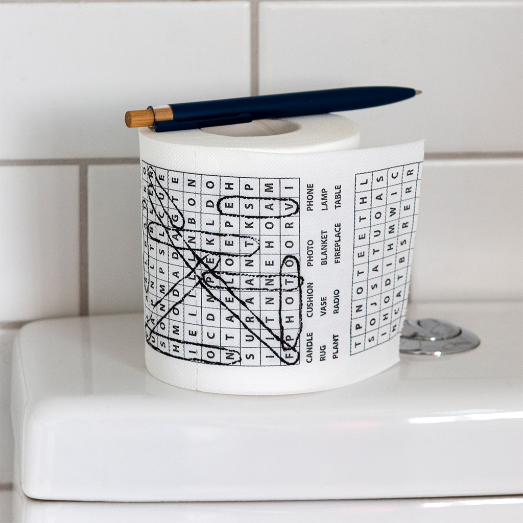 word search loo roll