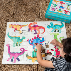 fußboden-puzzle (24 teile) - baby dinos