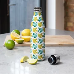 stainless steel bottle 500ml - love birds stainless steel bottle 500ml - love birds