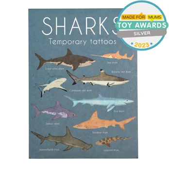 temporary tattoos - shark temporary tattoos - shark
